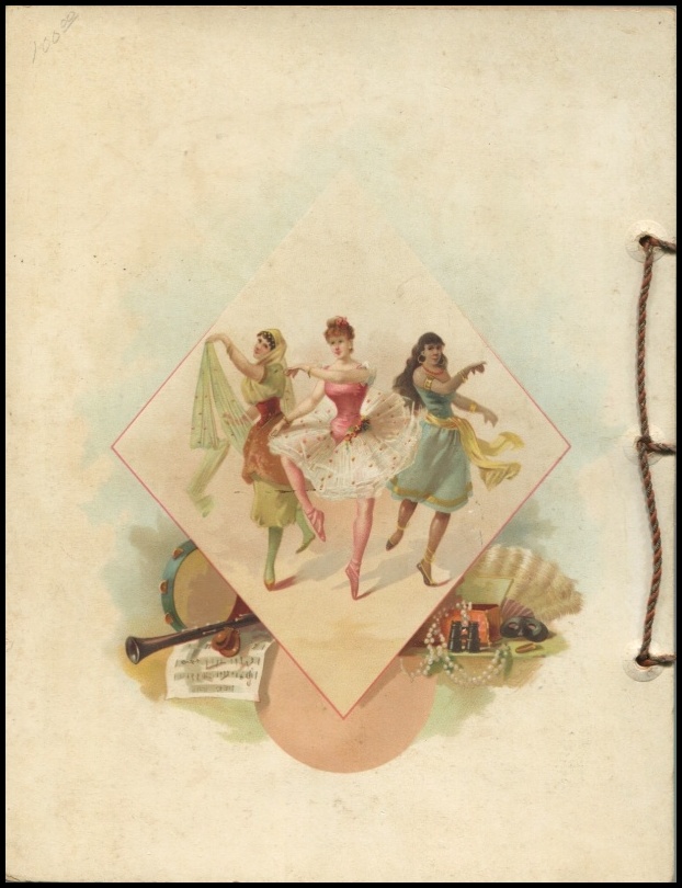 ALB A43 Kimball Tobacco Dancing Girls of the World Album